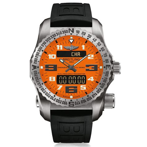 breitling professional emergency watch price|bw breitling watch for sale.